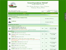 Tablet Screenshot of forum.bocian.org.pl