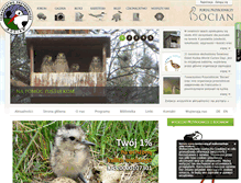 Tablet Screenshot of bocian.org.pl